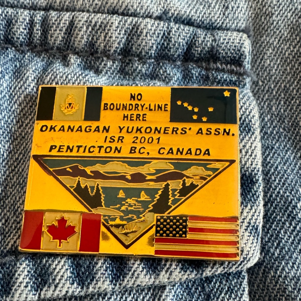 5/$15 Canada, United States Enamel Pin